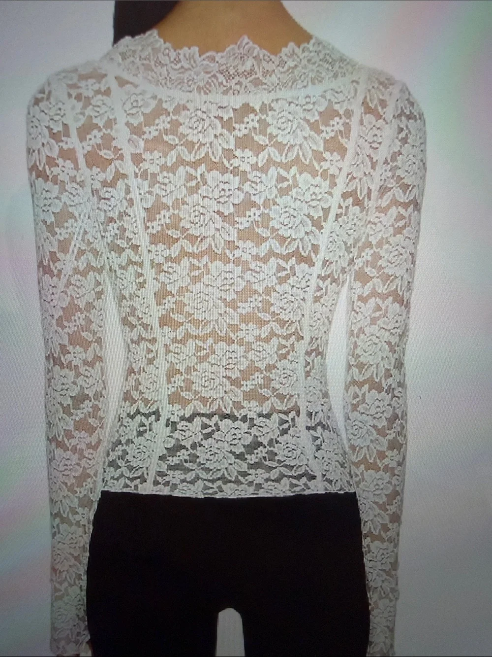 Free people all night long sleeve size M